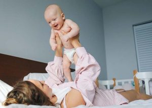 Communicating with your baby often strengthens the bond between you both.
